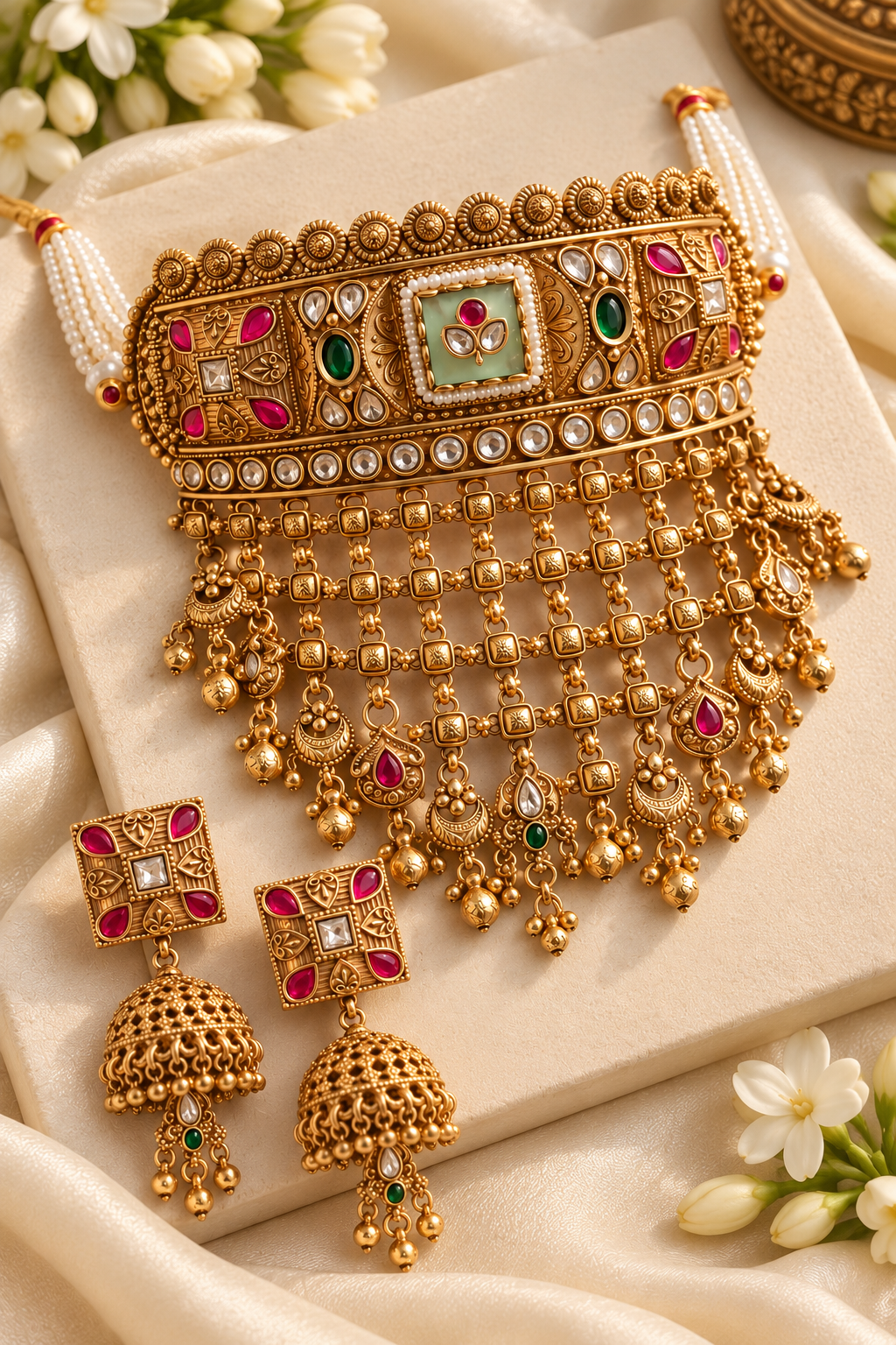 Premium Jodha Necklace
