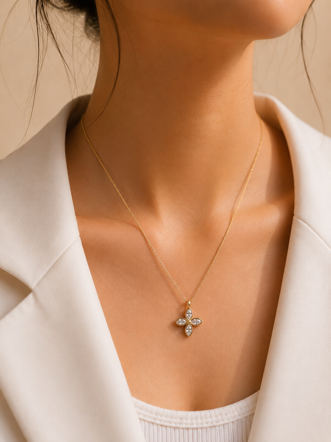 Anti Tarnish Necklace ( Daily Wear )