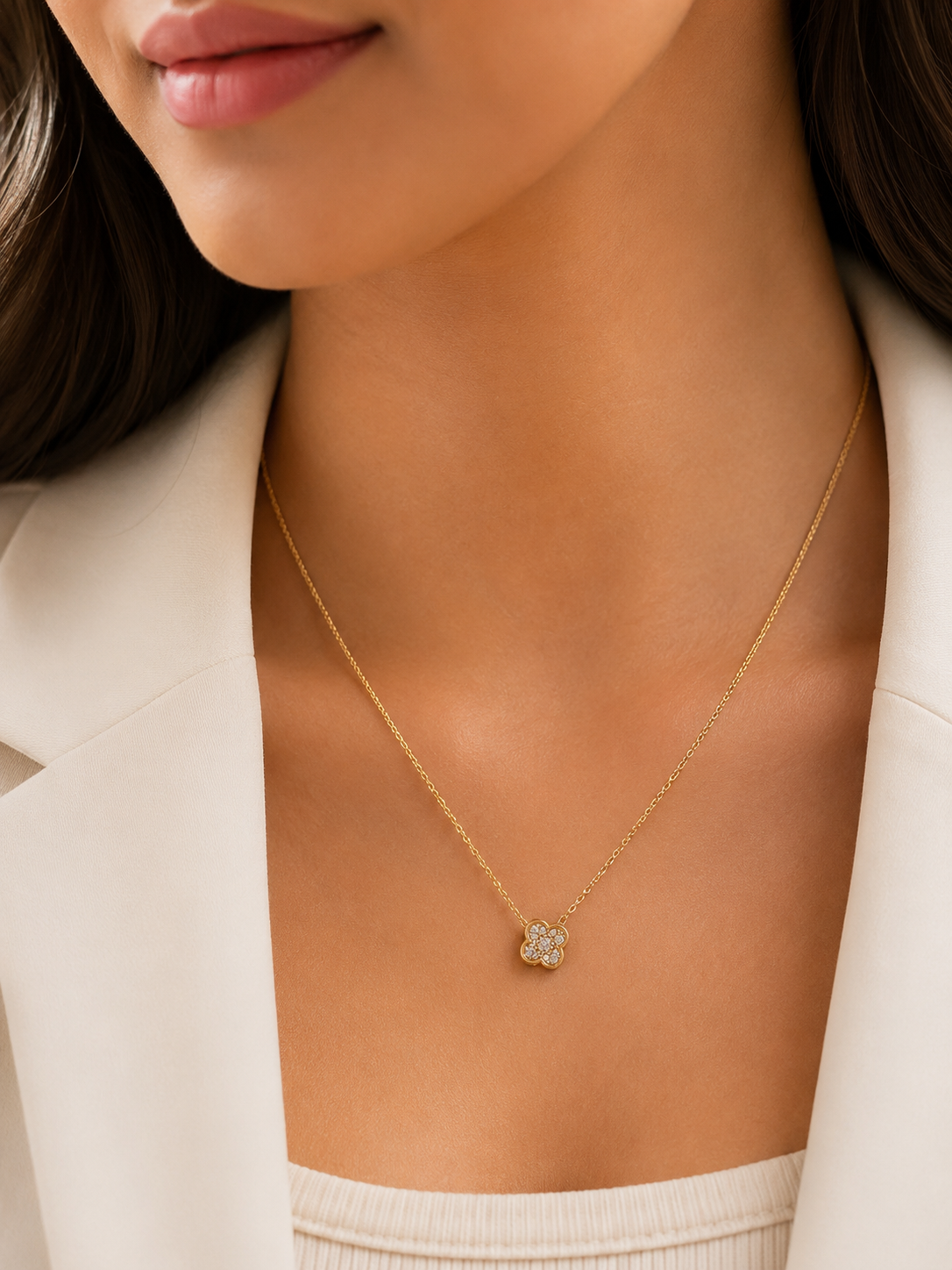 Anti Tarnish Necklace ( Daily wear )