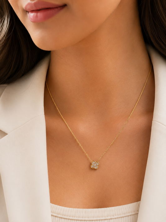 Anti Tarnish Necklace ( Daily wear )
