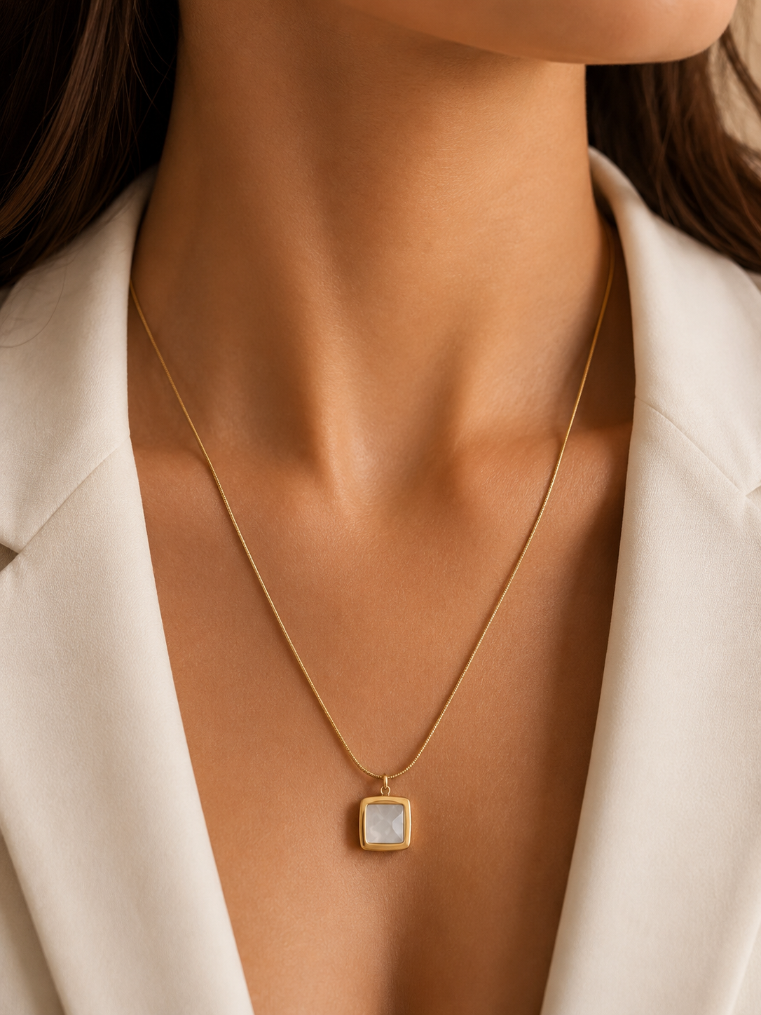 Anti Tarnish Necklace ( Daily Wear )