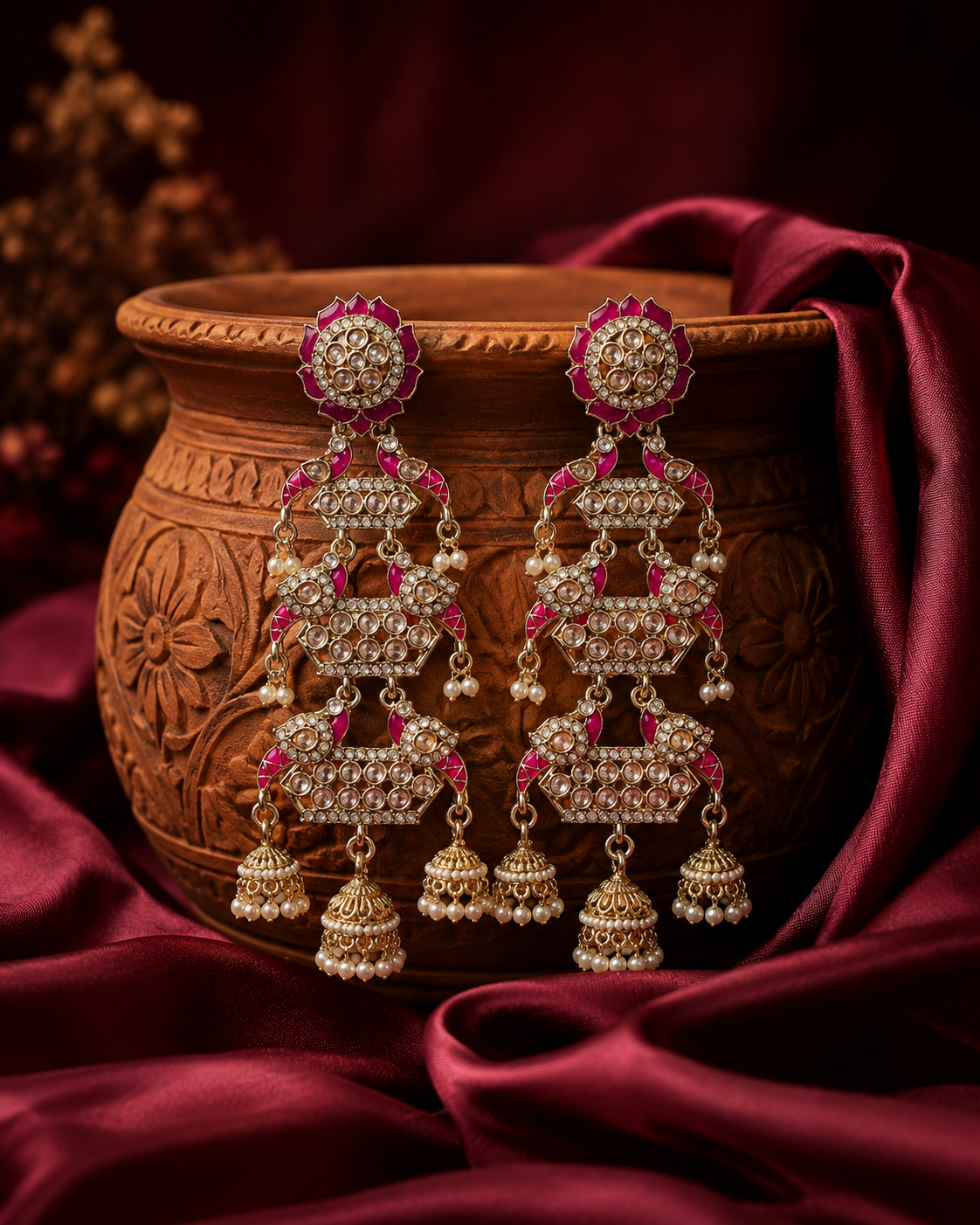Luxury Indian wedding Earrings