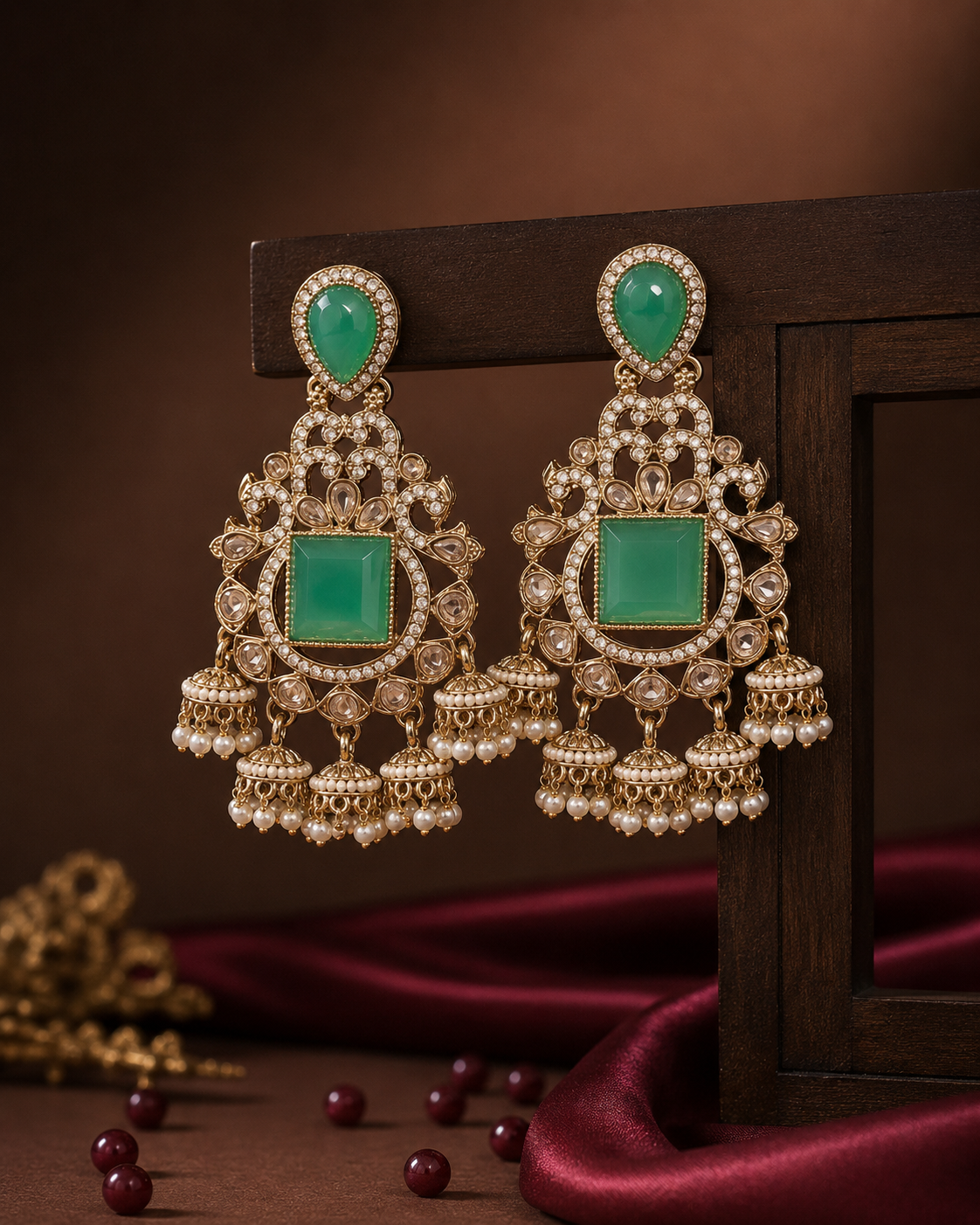 Luxury Indian Wedding Earrings