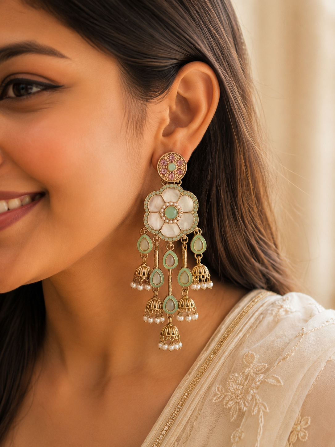 Luxury Indian Wedding Earrings