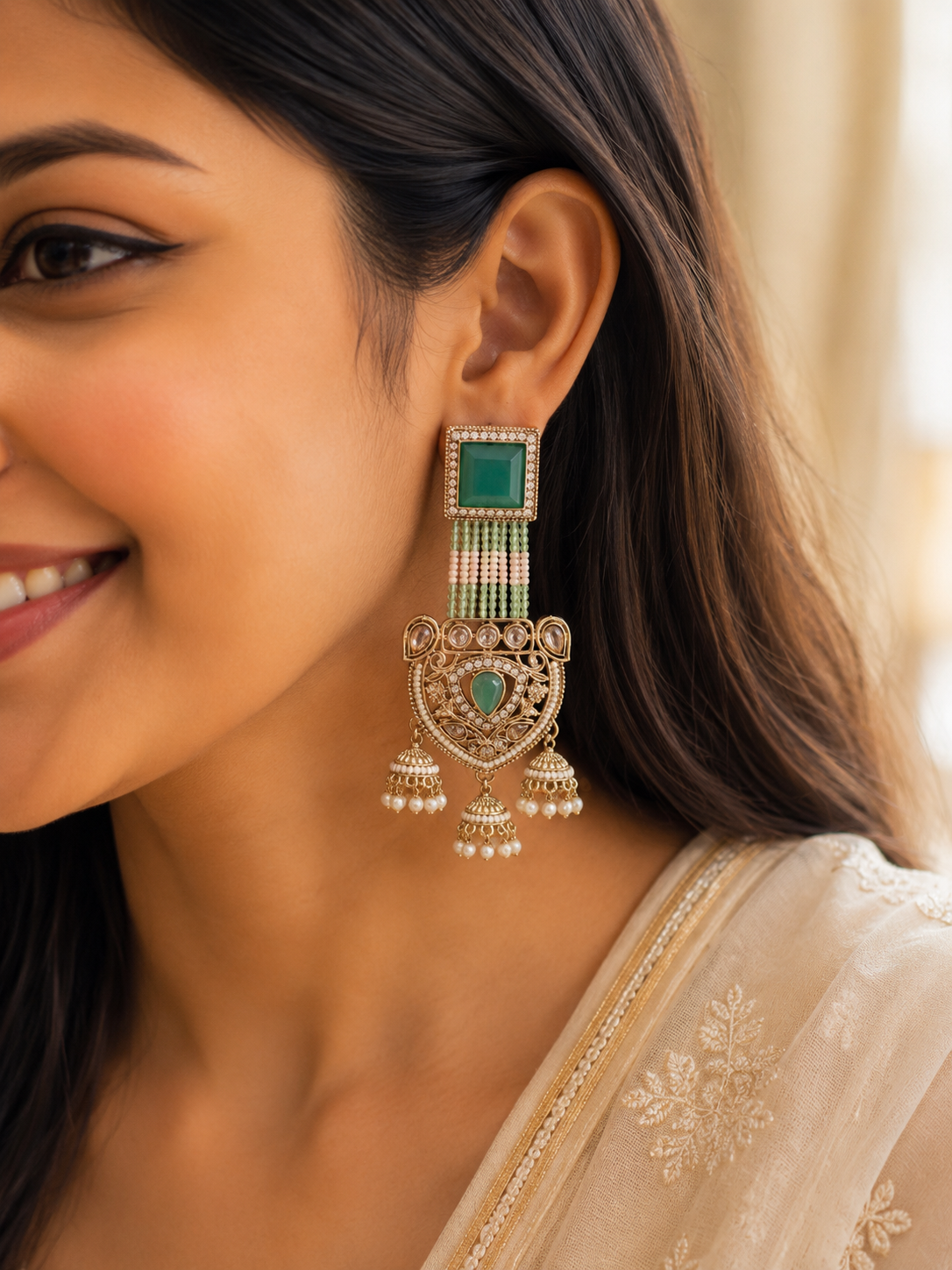 Luxury Indian Wedding Earrings