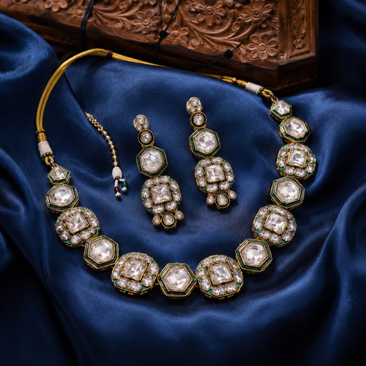 Polki Kundan Necklace
