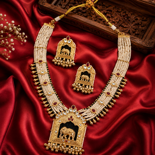 Sufi Heritage Necklace set with Earring