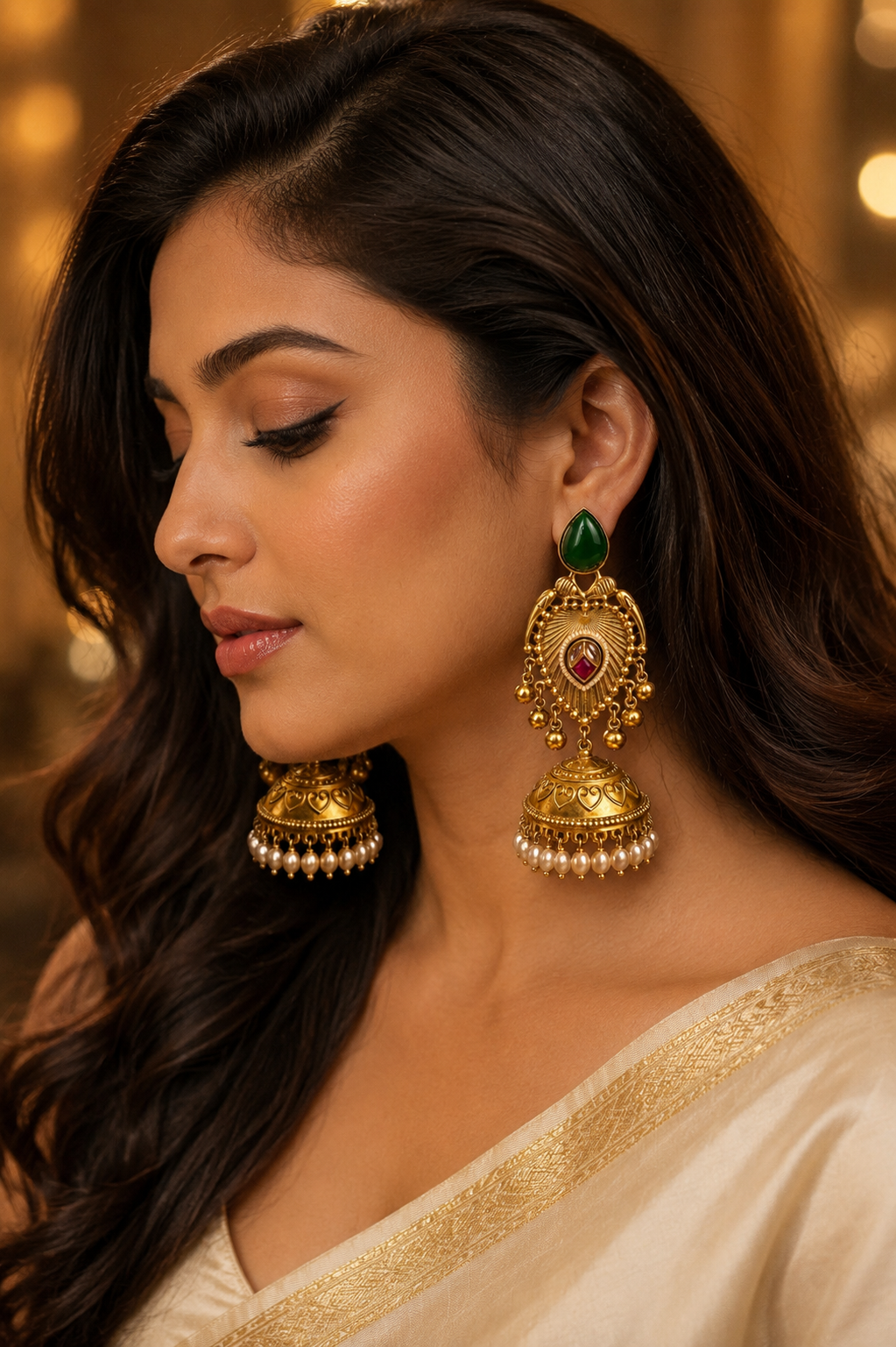Meher Mahal Earrings