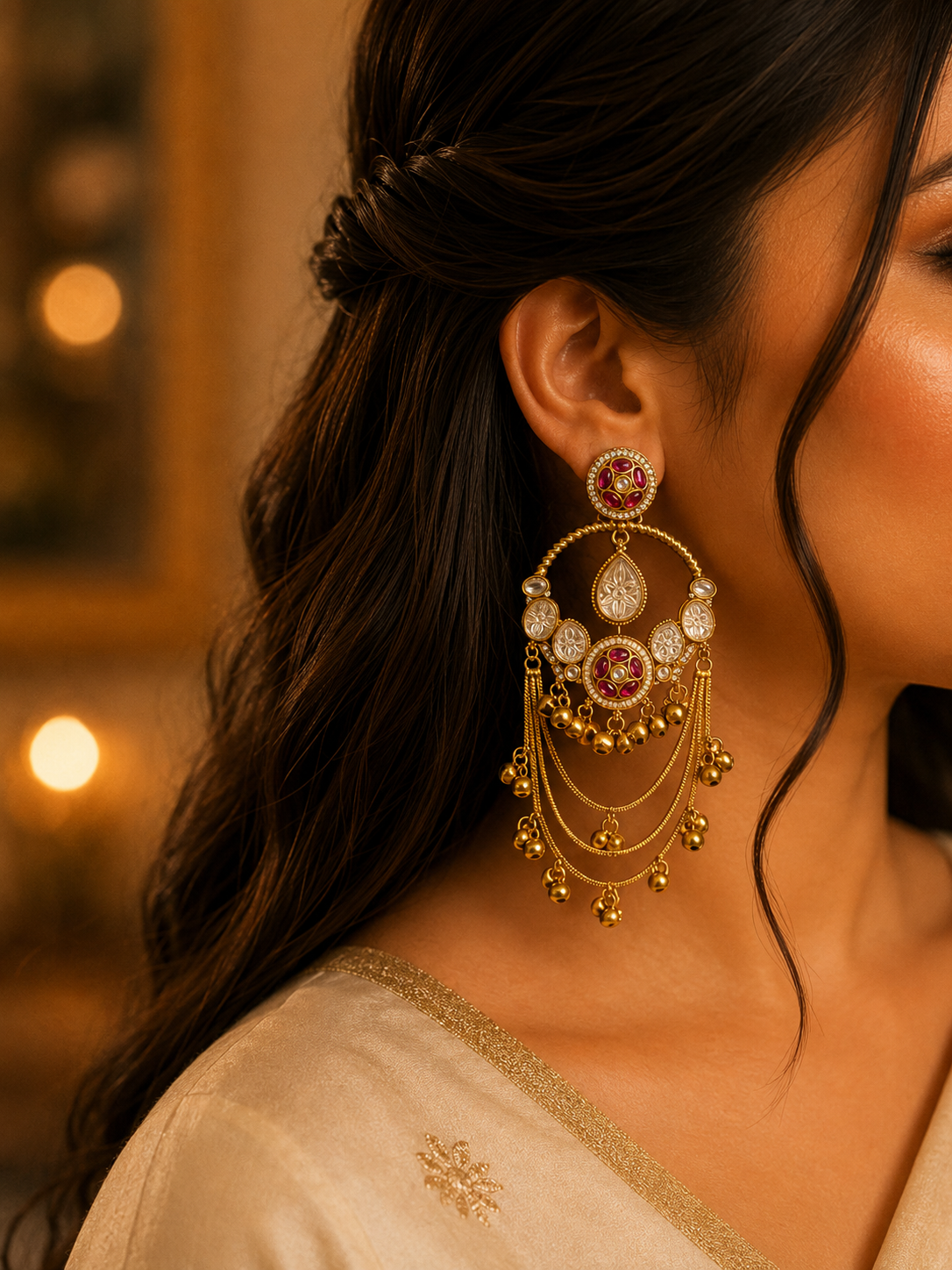 Meher Mahal Earings