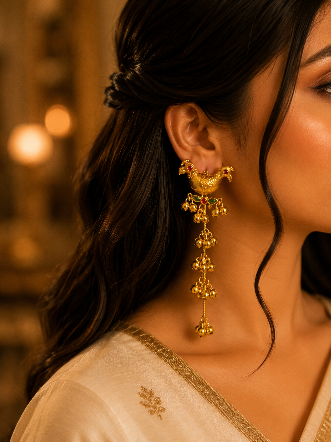 Shahi Chandrika Earings