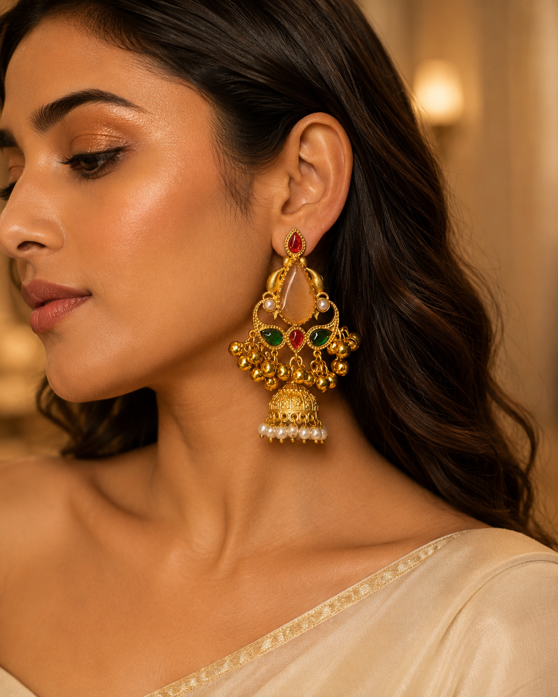 Rajwada grace Earrings