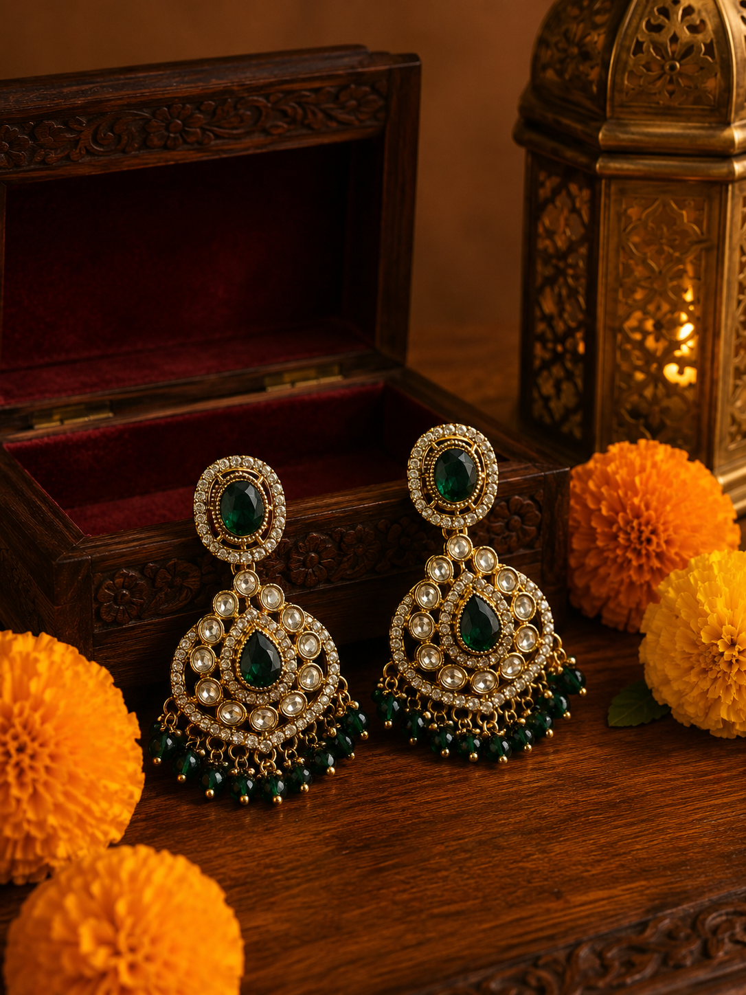 Preet Green Necklace