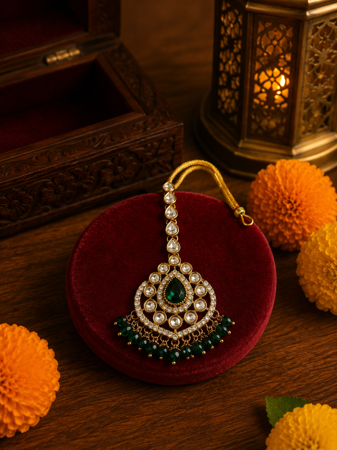 Preet Green Necklace