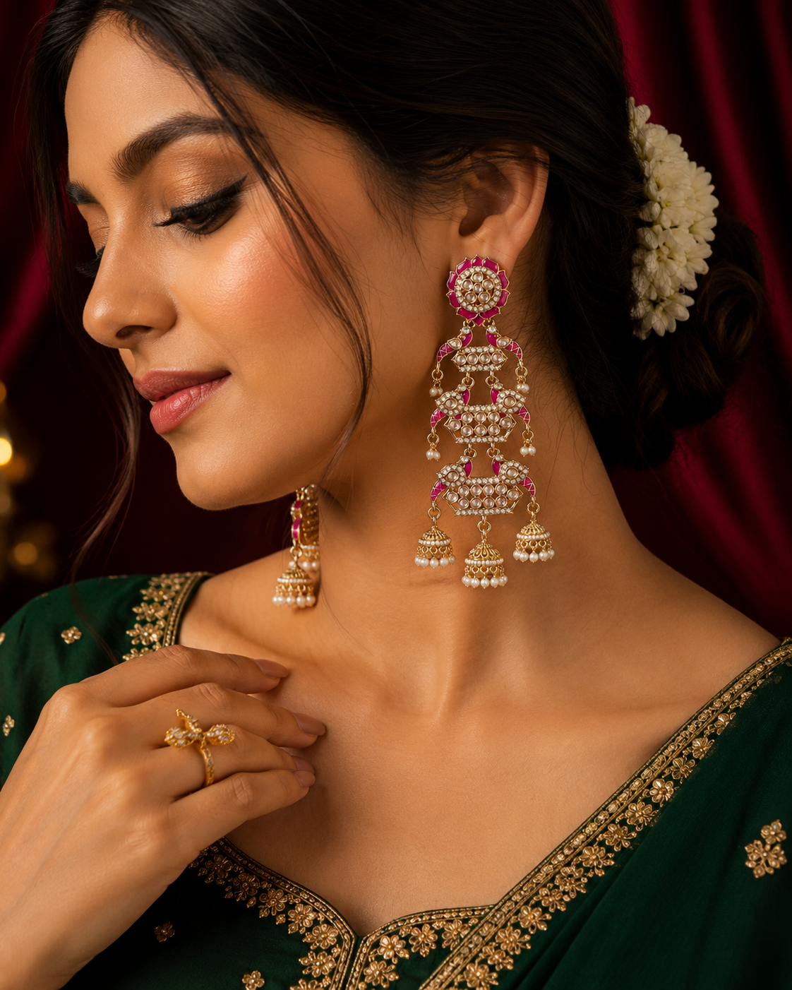 Luxury Indian wedding Earrings