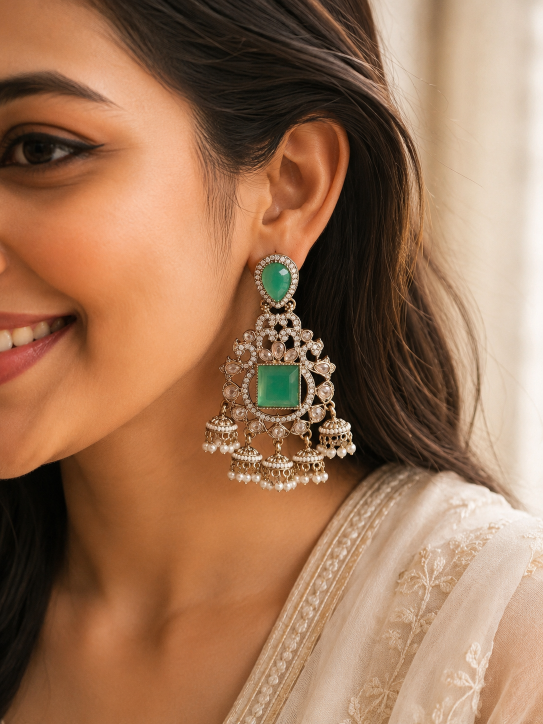 Luxury Indian Wedding Earrings