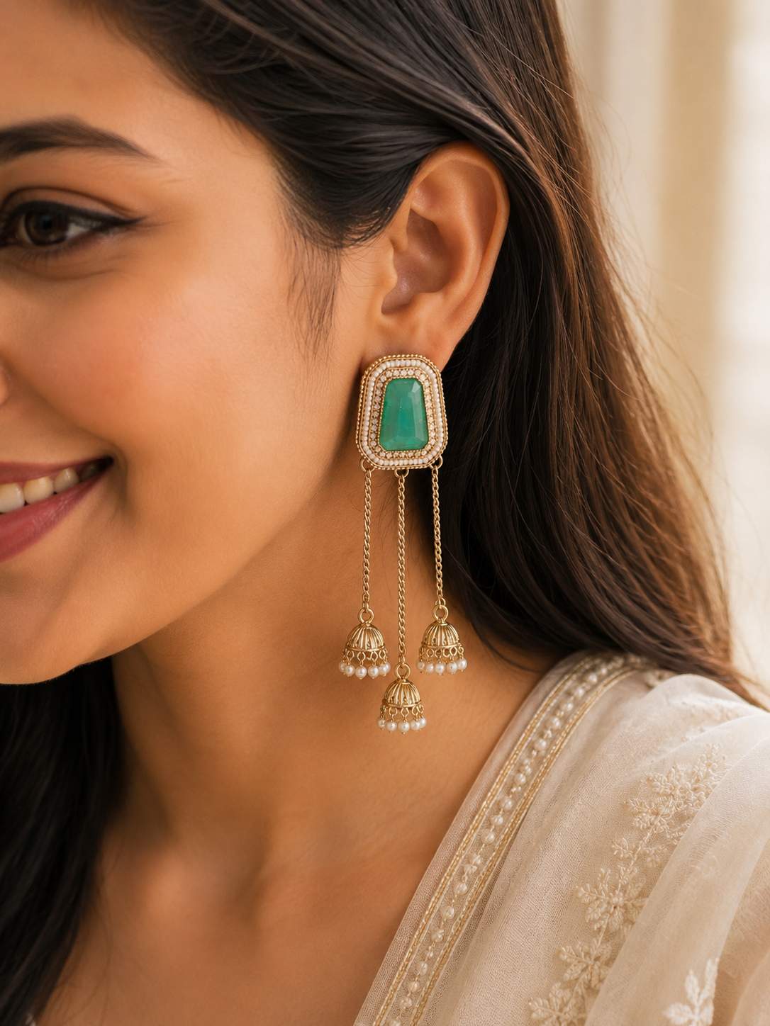Luxury Indian Wedding Earrings