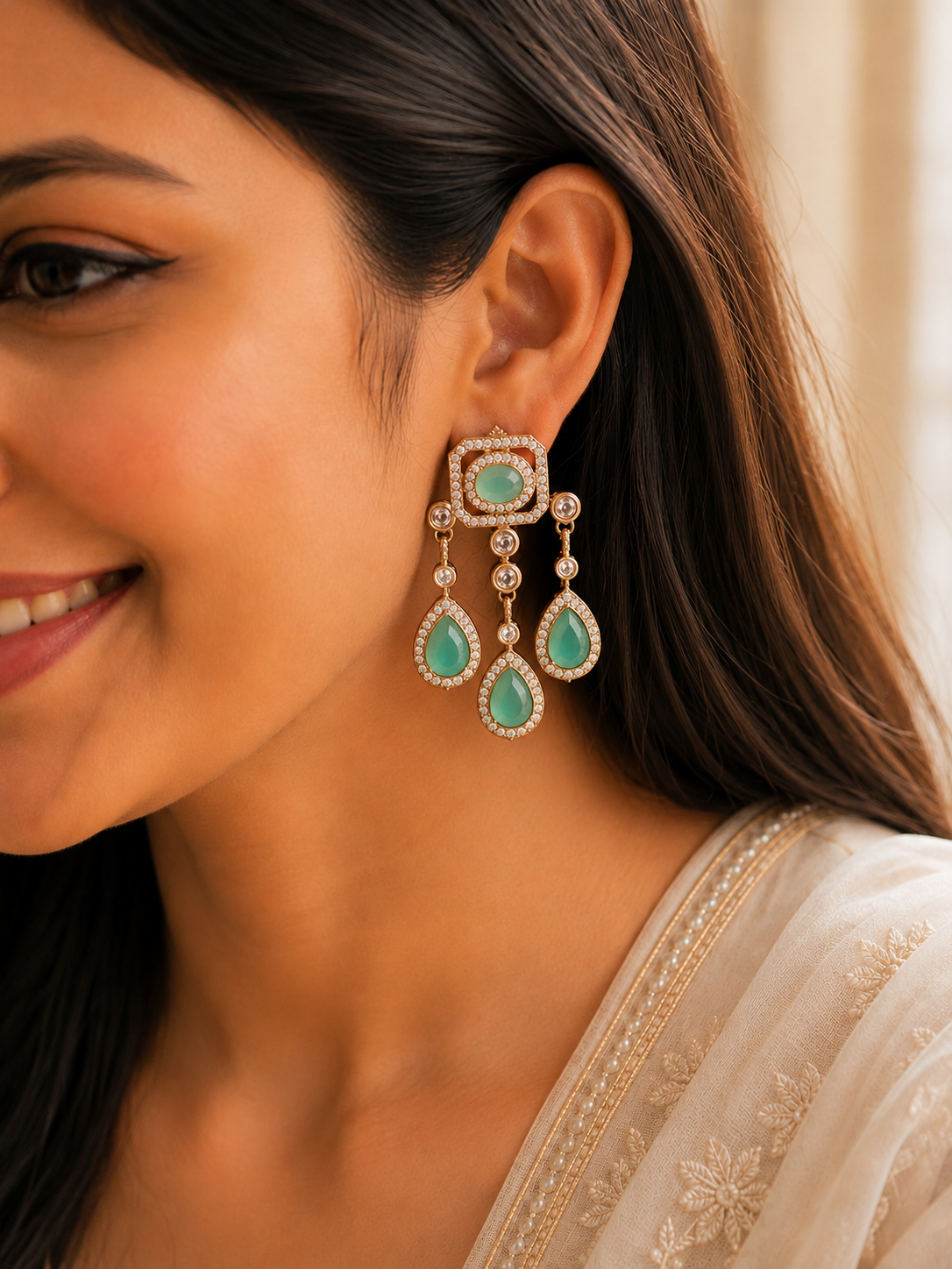 Luxury Indian Wedding Earrings