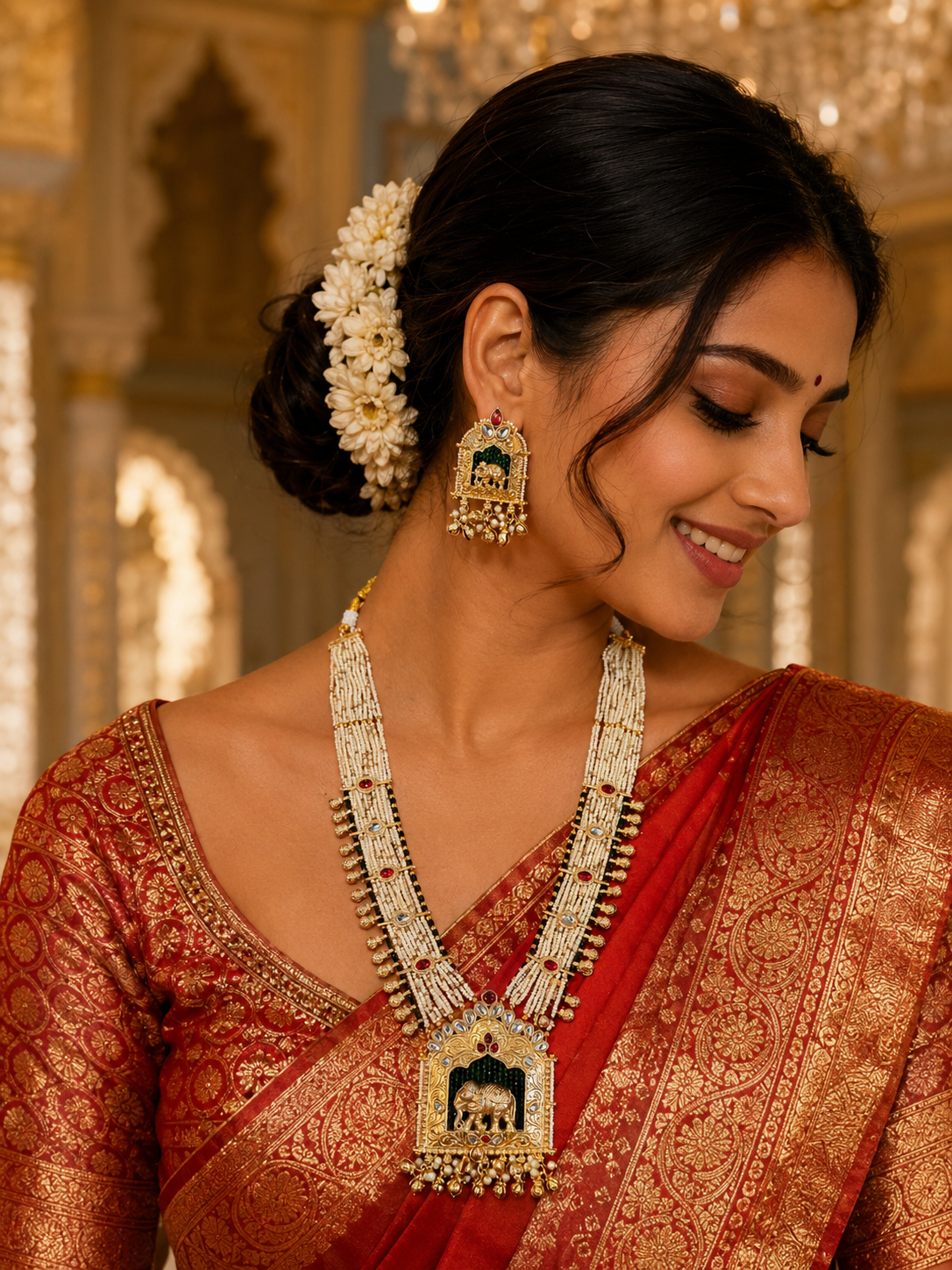 Sufi Heritage Necklace set with Earring