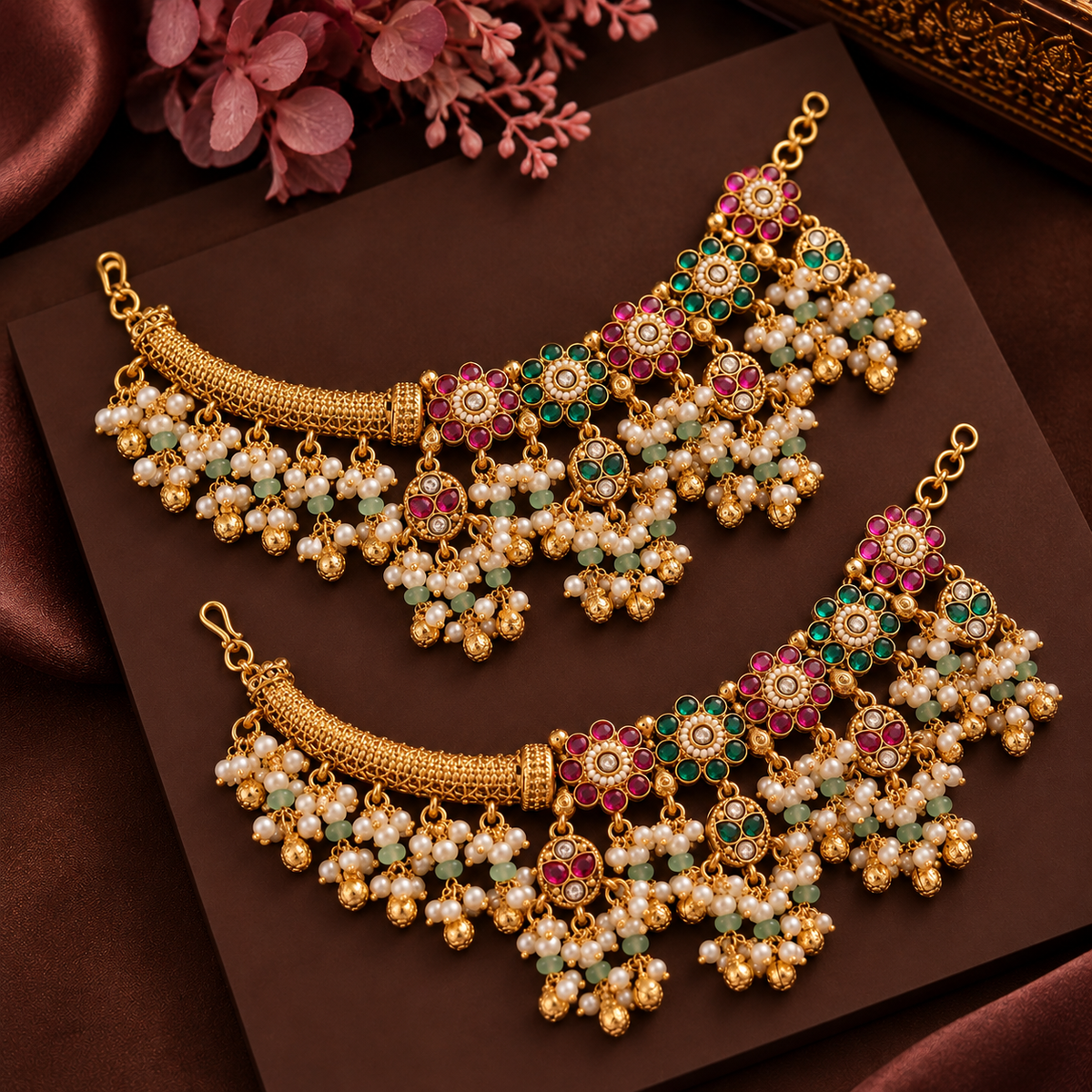 Bahubali Ear-Chains