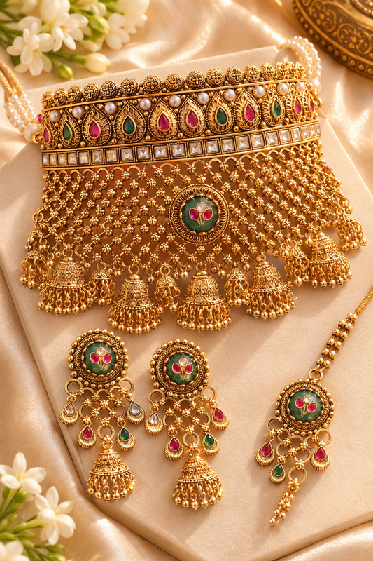 Premium Jodha Necklace