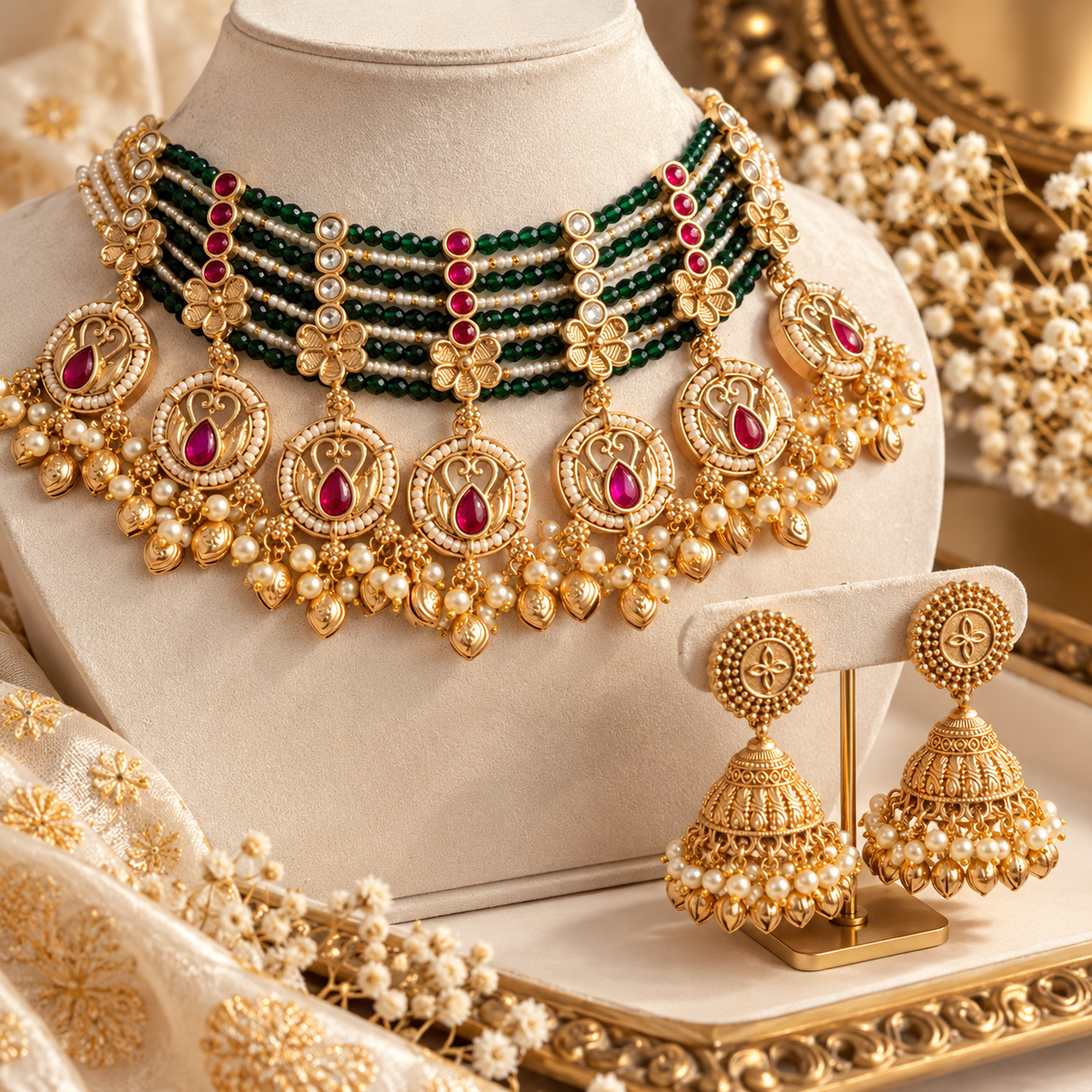 The Emerald Noor Set