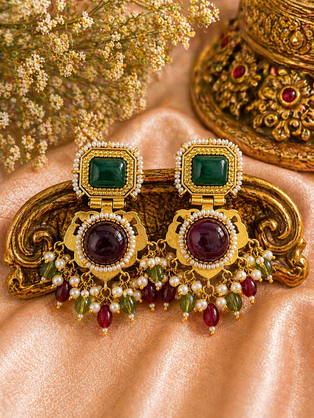 Preet Brass Earings