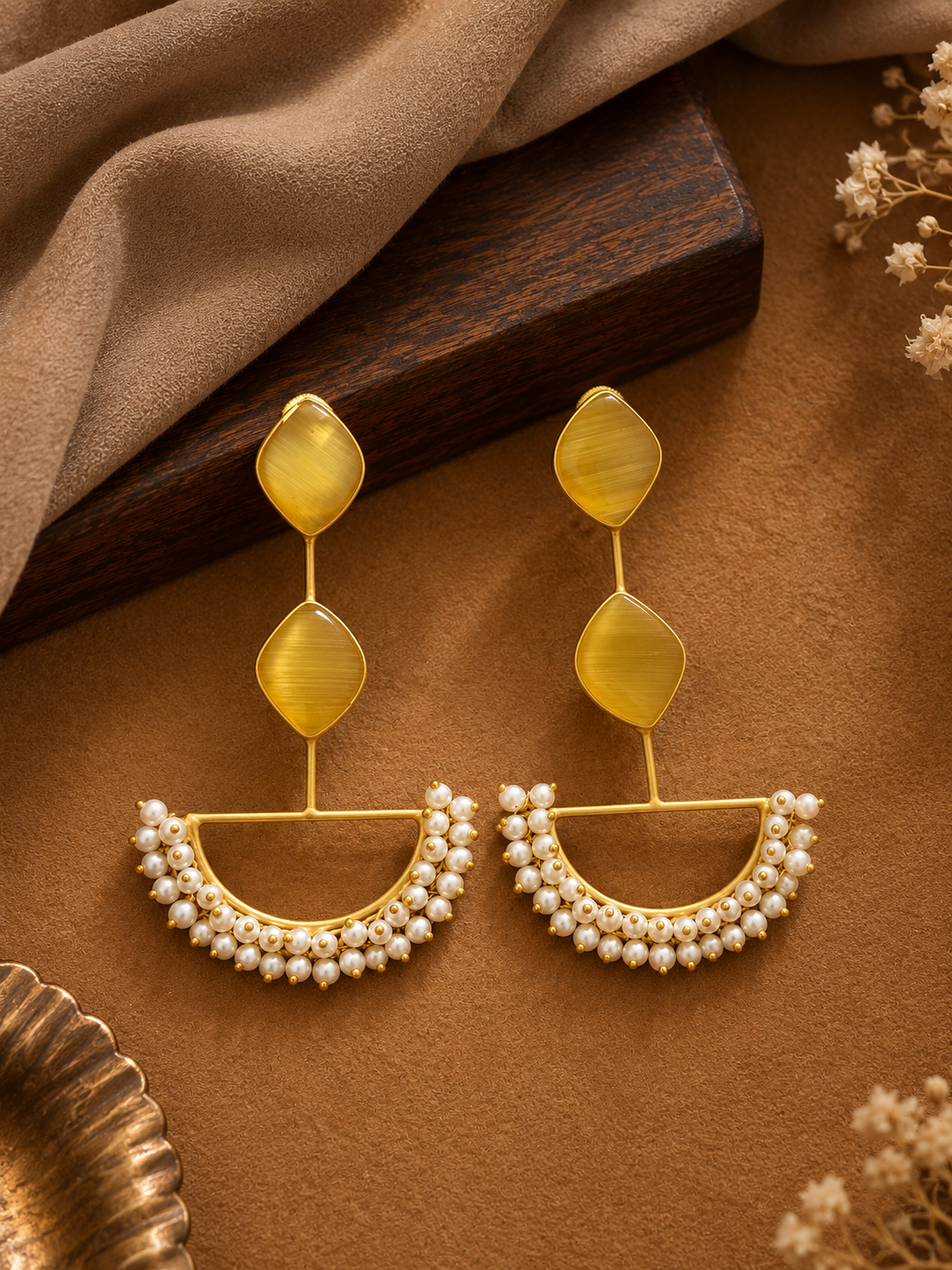Premium Brass Earrings