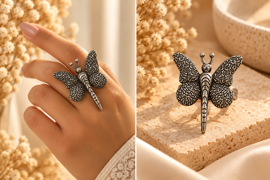 Butterfly Oxidised Rings