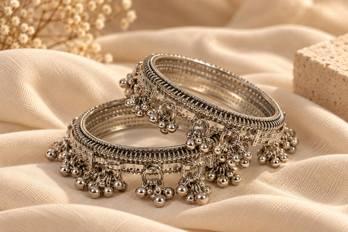 Oxidised Bangle