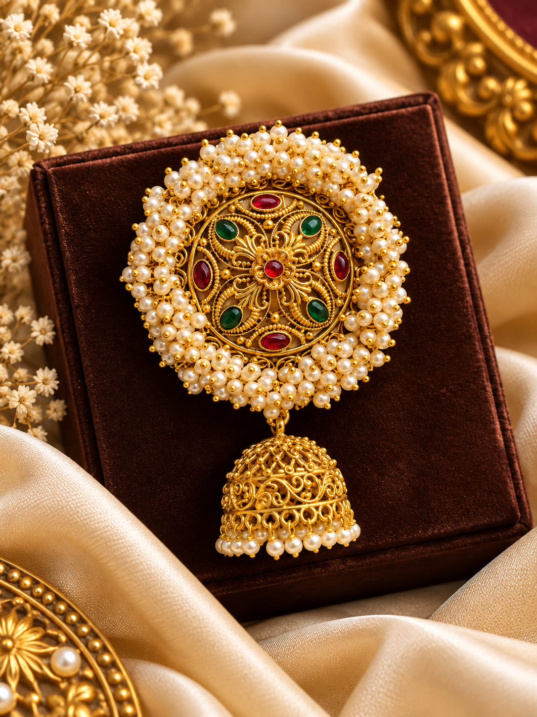 Rajwada pearl Hair Accessory