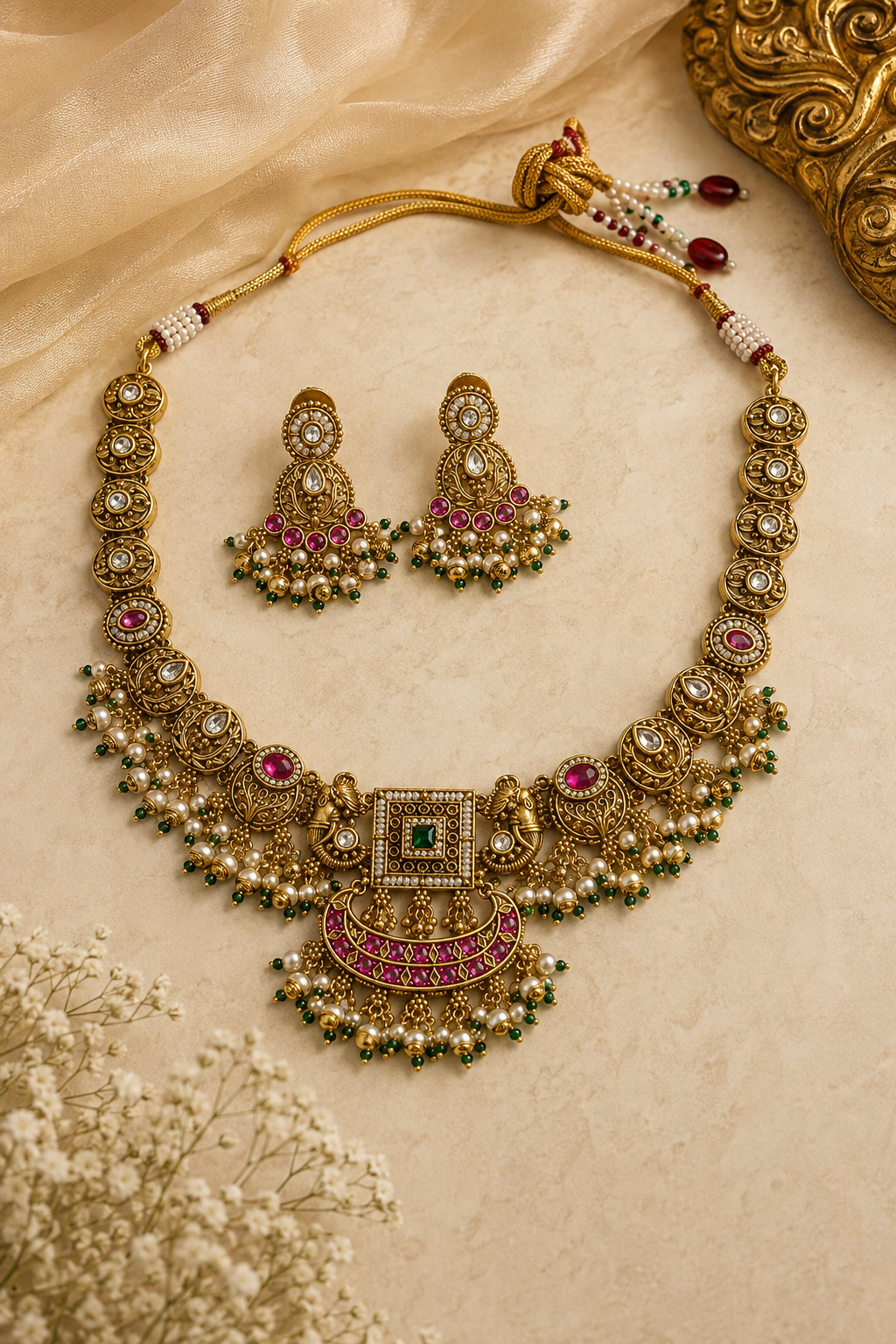 Royal Riwaaz Necklace Set