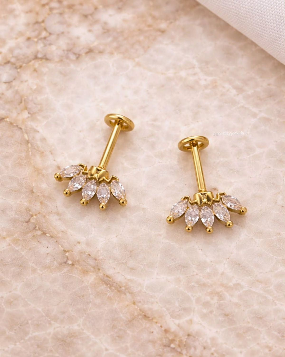 Golden Bugadi Earrings