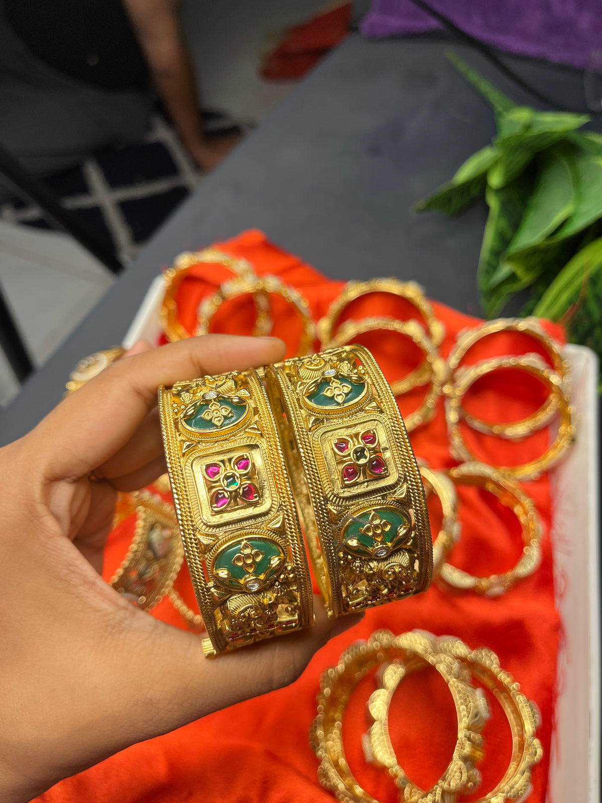 Rajwadi Premium Heritage Bangles