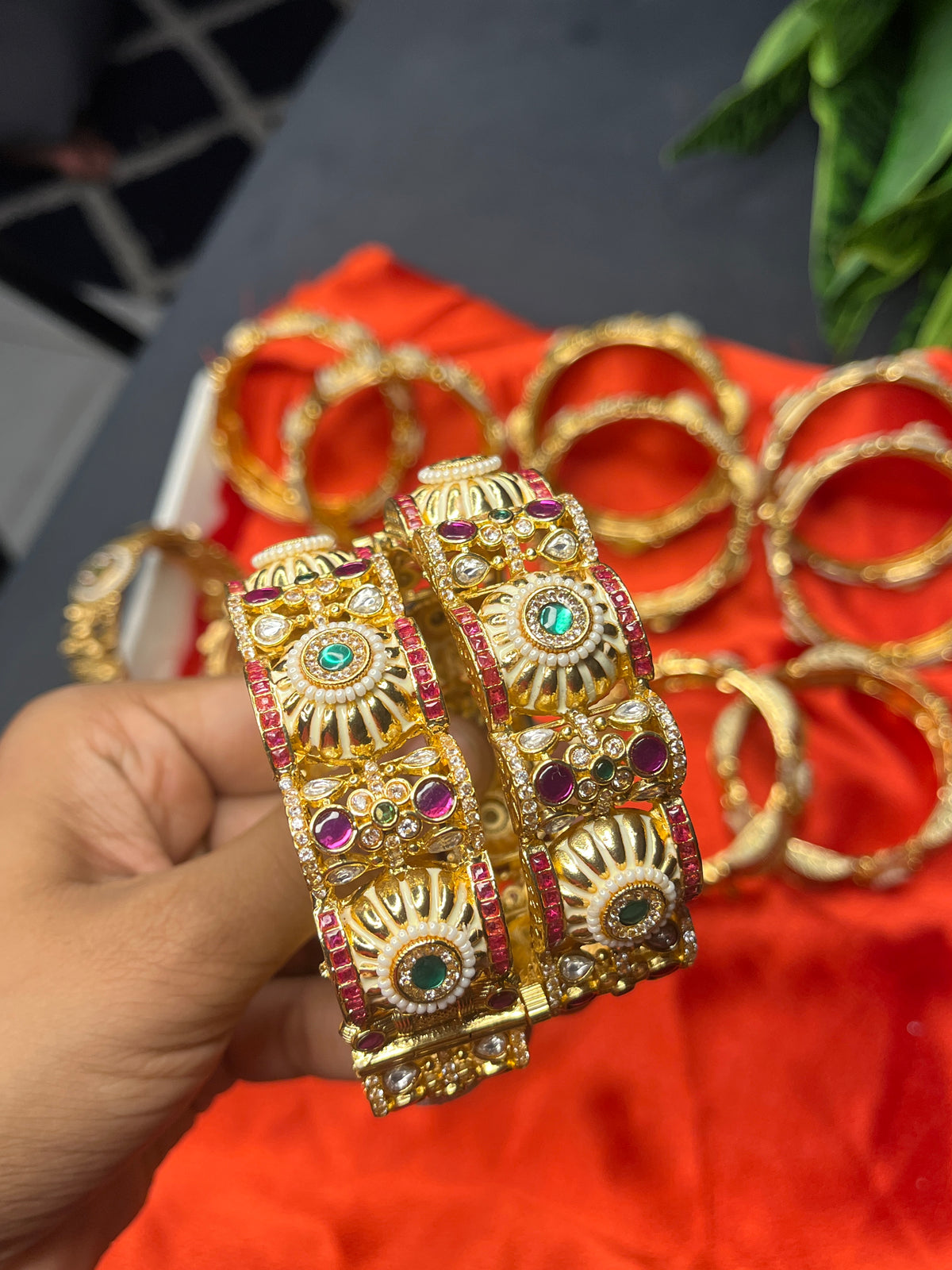 Rajwadi Premium Heritage Bangles