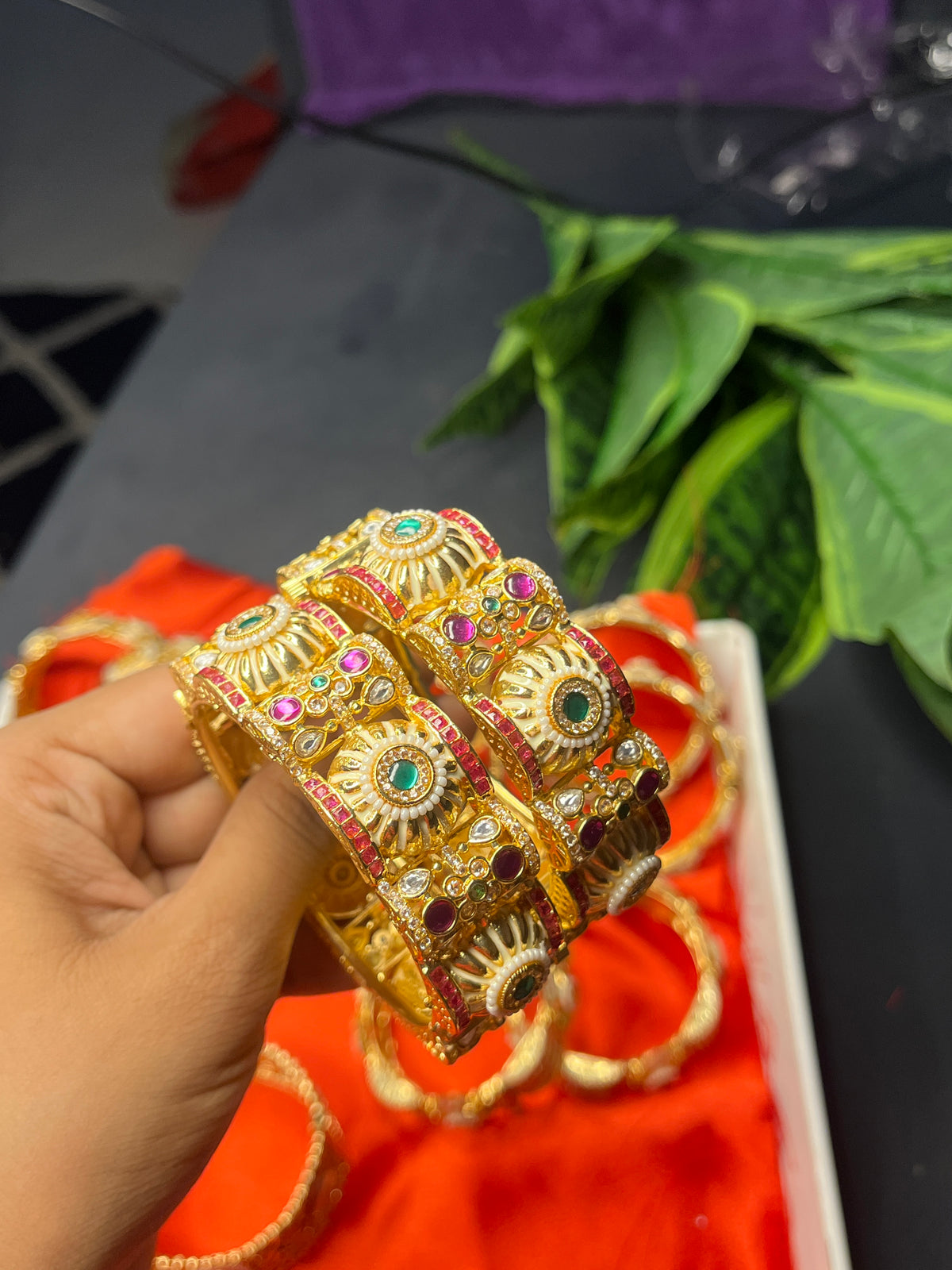 Rajwadi Premium Heritage Bangles