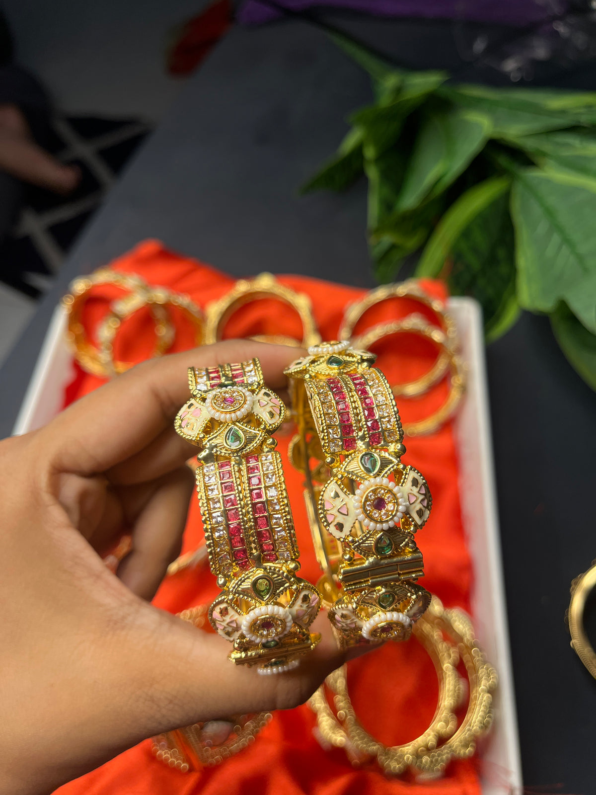Rajwadi Premium Heritage Bangles