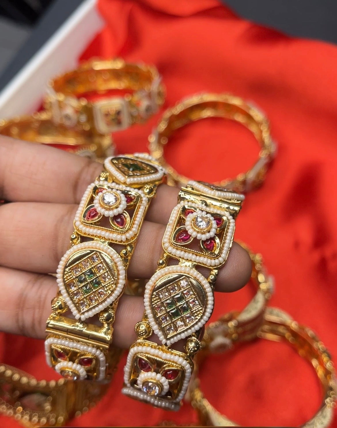Rajwadi Premium Heritage Bangles