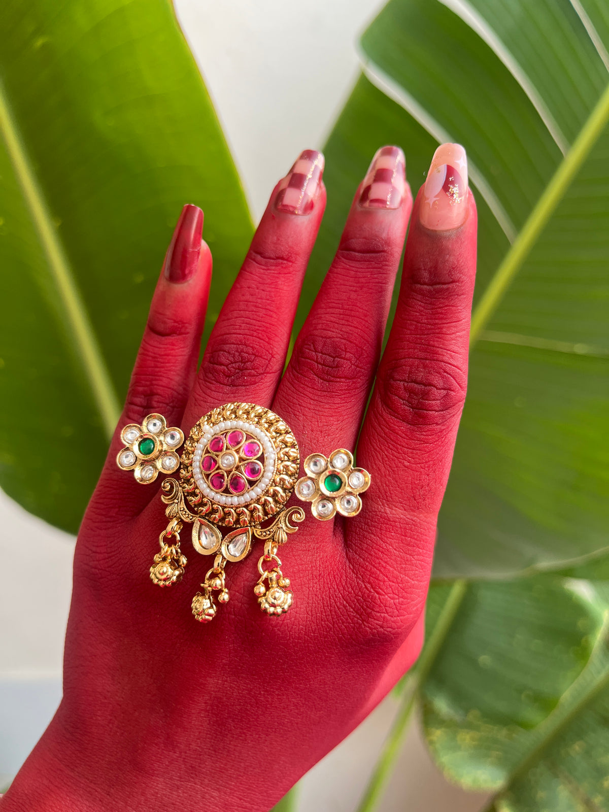 Royal Double Finger Rings