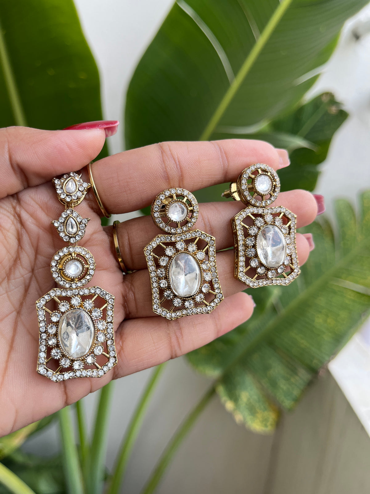 Kavyika Sabyasachi Inspired Necklace With Earrings and Tika
